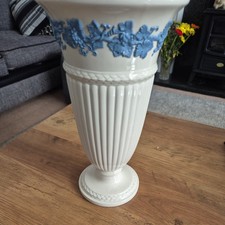 Wedgwood Queensware, Large Vase, 11 Inches