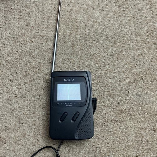 Casio 600 portable - tv-600, lcd