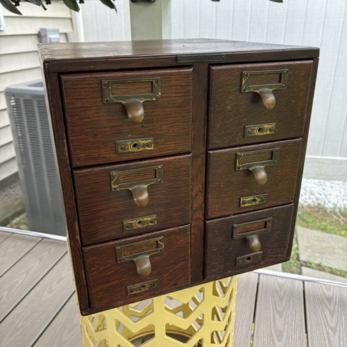 Antique library bureau sole - bureau,
