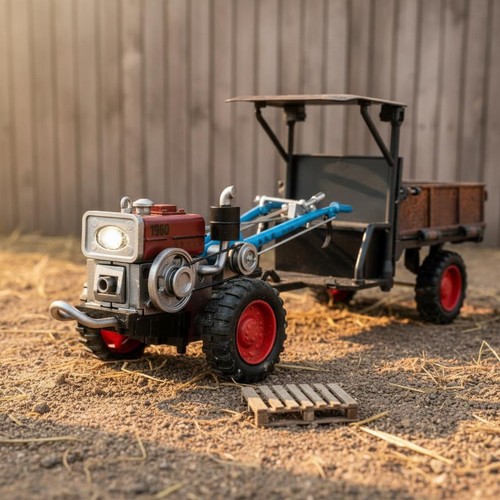 Scale walking tractor - scale,