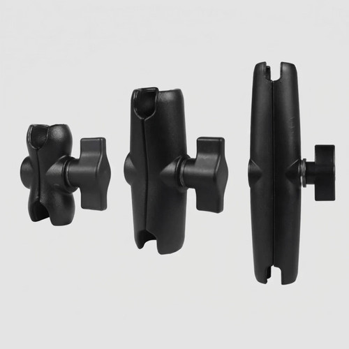 Double socket ram mount - double,