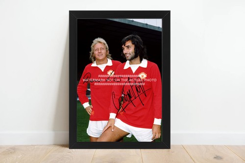 Denis law george best - law, signed