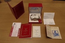 Cartier Must 21 Stainless Steel Watch 31mm Yellow Gold