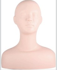 Training Head Face Mannequin