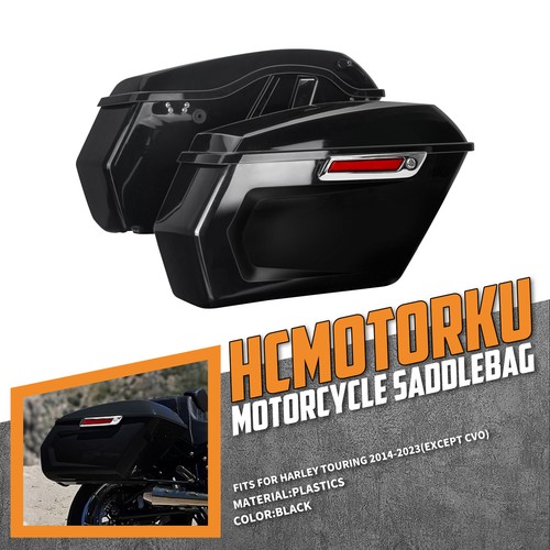 Hard side box saddlebag - side,