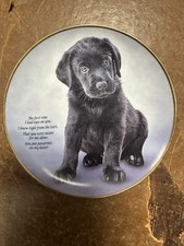 Danbury Mint Black Labrador