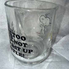 Snoopy Penauts Glass/ Mug