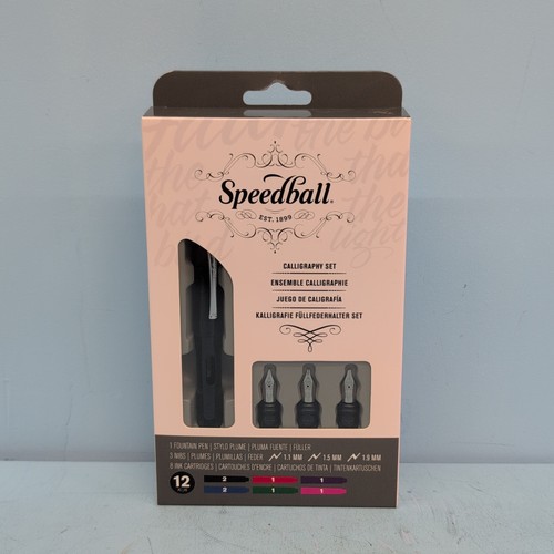 Speedball calligraphy set with - speedball,