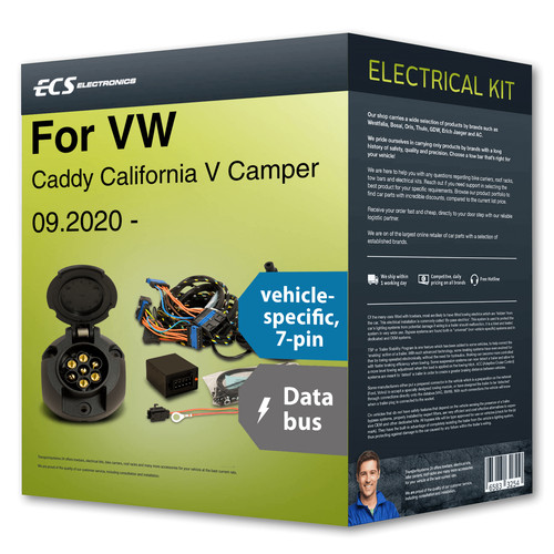Towbar wiring kit pin - towbar, 7-pin