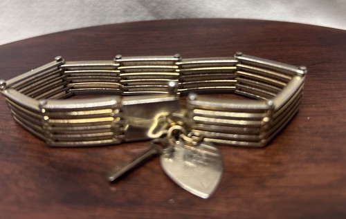 Vtg sterling gold plated gate - vtg,