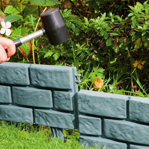 Picket border panel plastic - border,