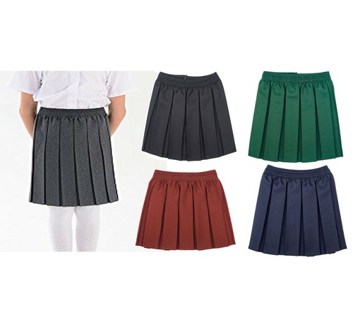 Girls school skirt kids box - school,