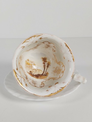 Antique english porcelain cup - english,