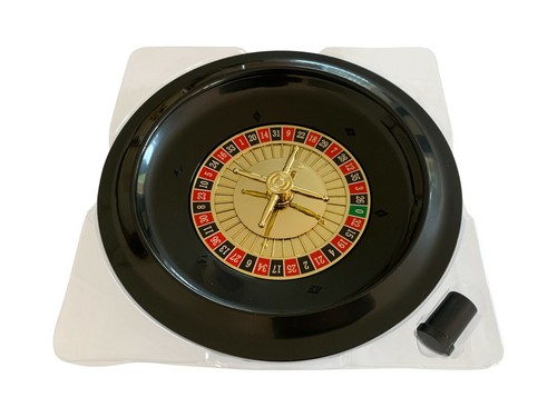 Boxed roulette wheel poker - roulette,