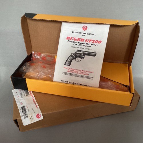Empty box and manual ruger - box,
