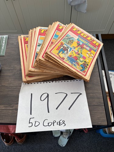 Tiger and scorcher comics from - tiger,
