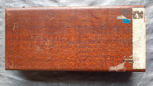 Vintage empty wood tool box - tool, 10