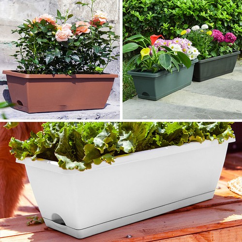Trough plant pot long - pot,