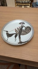 Art Deco Lady & Greyhound
