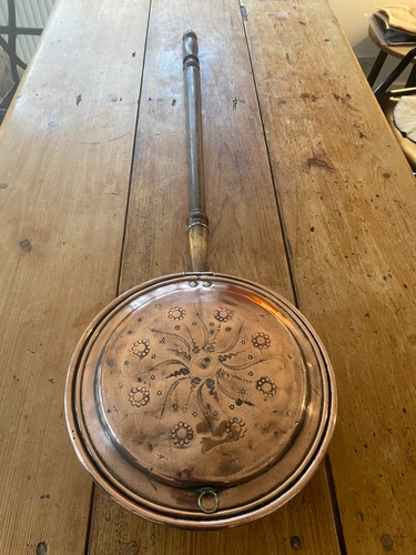 Vintage brass and copper - , bed
