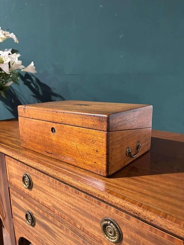 Victorian mahogany writing - victorian,