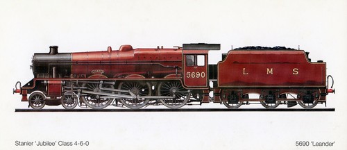 Stanier jubilee class - 'jubilee',