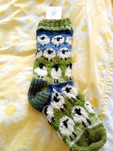 Pachamama hand knitted with - hand,