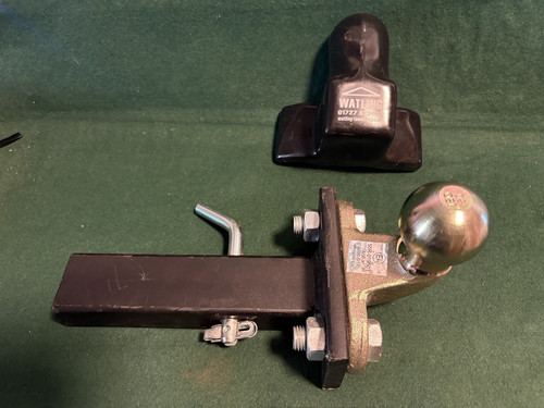 Towbar hitch adapter - adapter, with