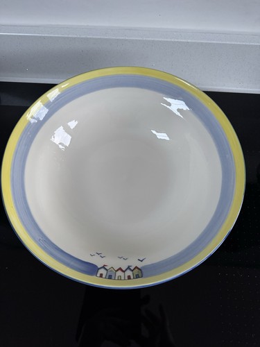 Poole pottery bowl - bowl., beach