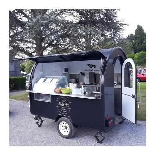 Premium black catering - catering, trailer