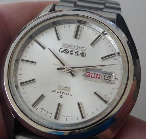 Seiko 5actus vintage - seiko,