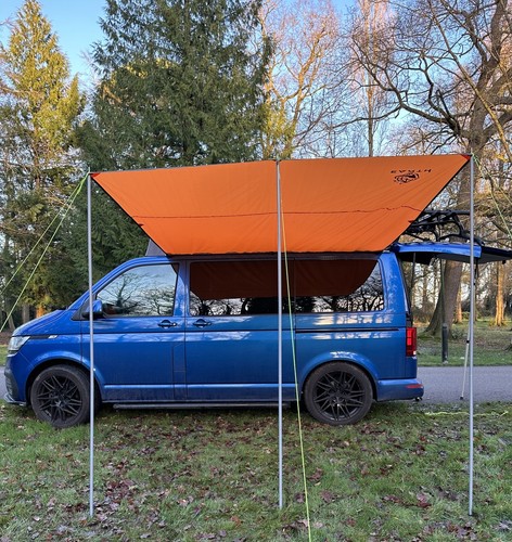Campervan caravan awning - campervan, sun