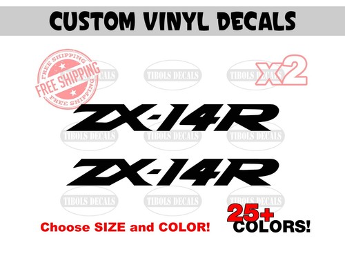 Kawasaki 14r decals - kawasaki,