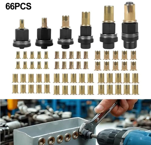 Head rivet nut tool - rivet,
