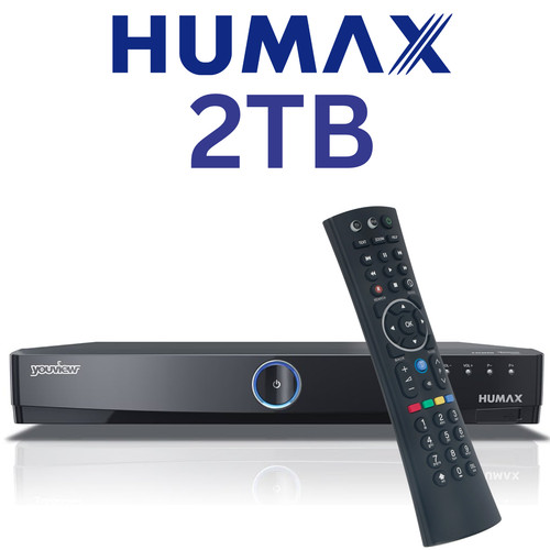 Humax 2tb dtr - t1000, freeview