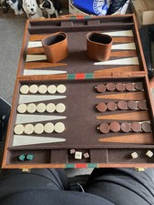 Backgammon Game 19 x 15 Faux