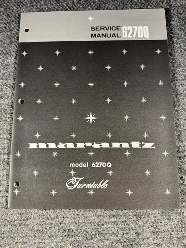 Marantz model 6270q turntable - marantz,