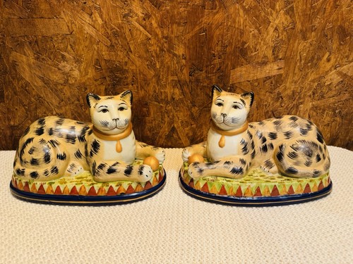 Staffordshire large pair - pair, of