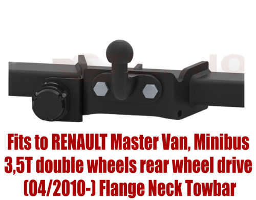 Flange neck tow - neck, bar