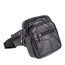 REAL LEATHER BUM WAIST BAG