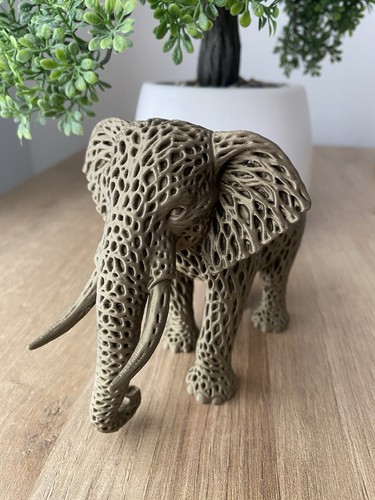 Printed elephant ornament - ornament, |