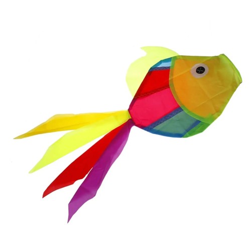 Rainbow fish kite - rainbow,