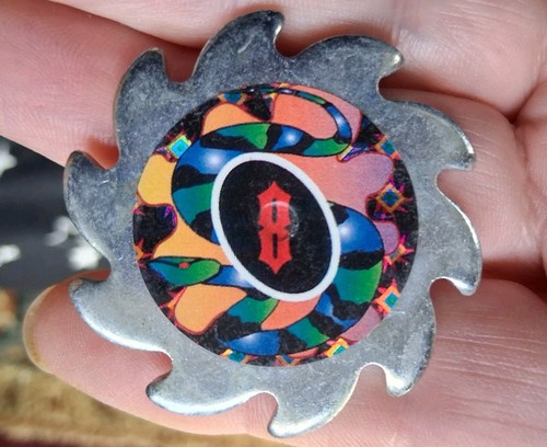 Vintage pog metal - pog, slammer