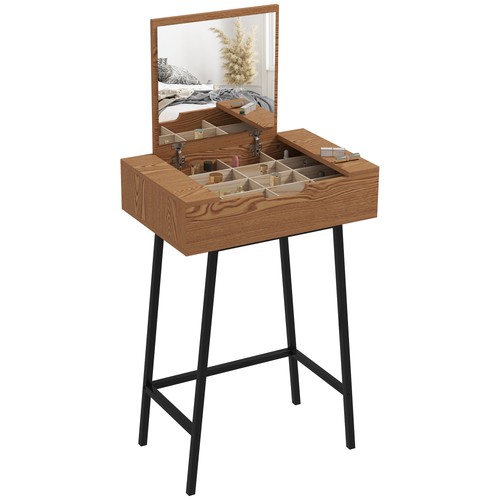 Dressing table with flip - table, flip-up