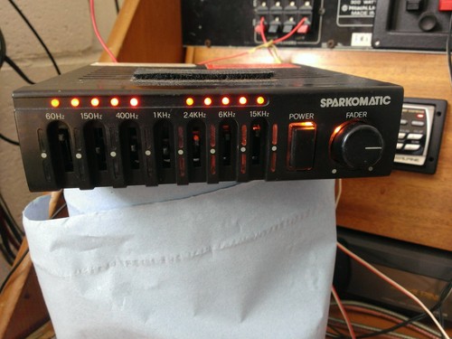 Car graphic equaliser booster - equaliser,