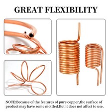 Any Size Copper Tube Type K Soft Coil DIY,Plumbing Air Con,Refrigeration,Camping