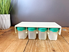 4 VINTAGE TUPPERWARE MODULAR