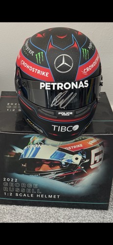 Scale signed helmet - signed,