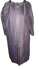 Vintage lilac silk coat