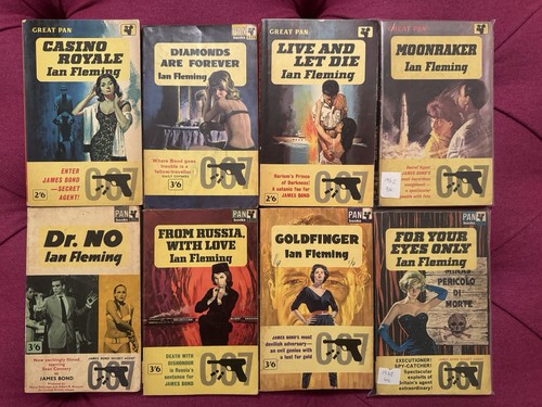 James bond novels - james,